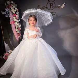 Royal French Lace Ballgown